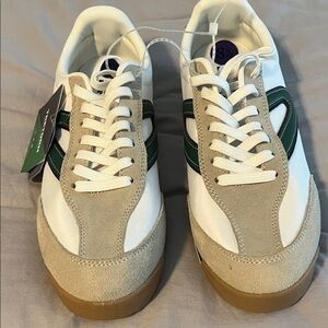Tretorn women’s Sneakers - White, Green, and Tan